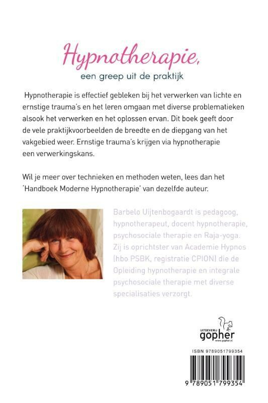 Hypnotherapie, een greep uit de praktijk achterkant