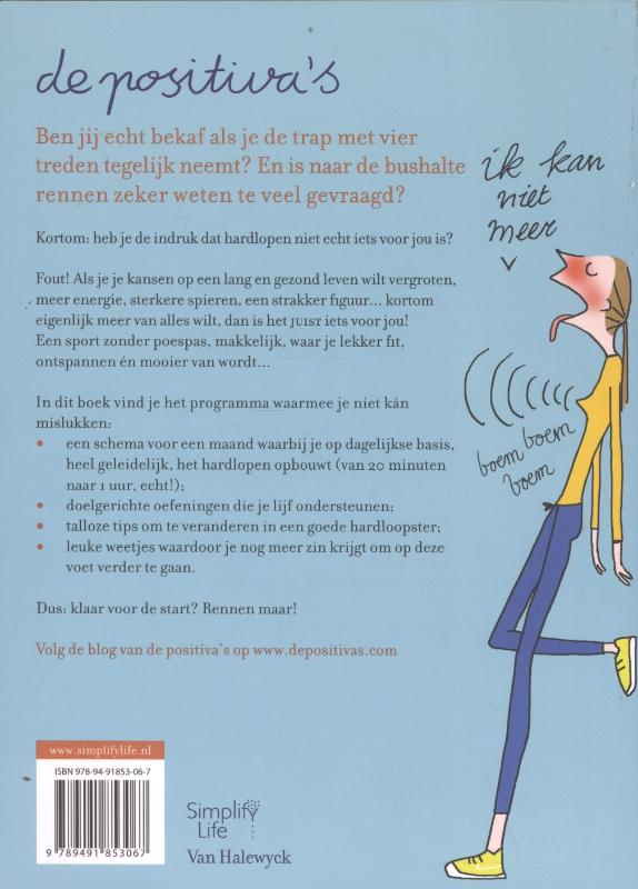 De positiva's - Mijn hardloopboek achterkant