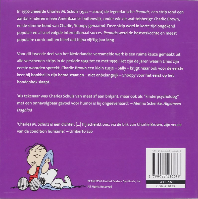 Peanuts 2 De Jaren 1955-1959 achterkant