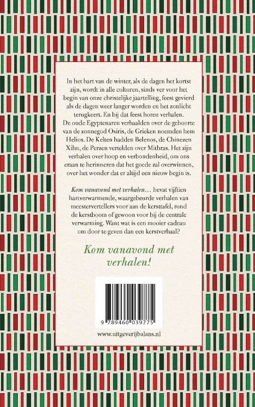 Kom vanavond met verhalen... Kom vanavond met verhalen... achterkant