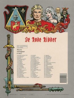 RODE RIDDER K 108 DE OVERLEVENDEN achterkant