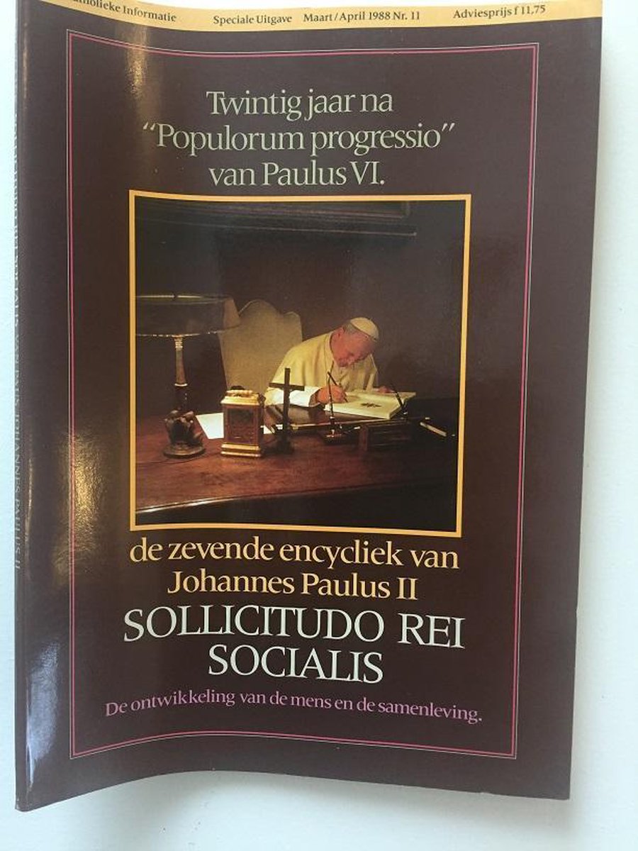 Johannes Paulus 2 Paus Sollicitudo Rei Sociales