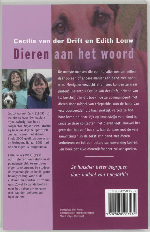 Dieren aan het woord achterkant