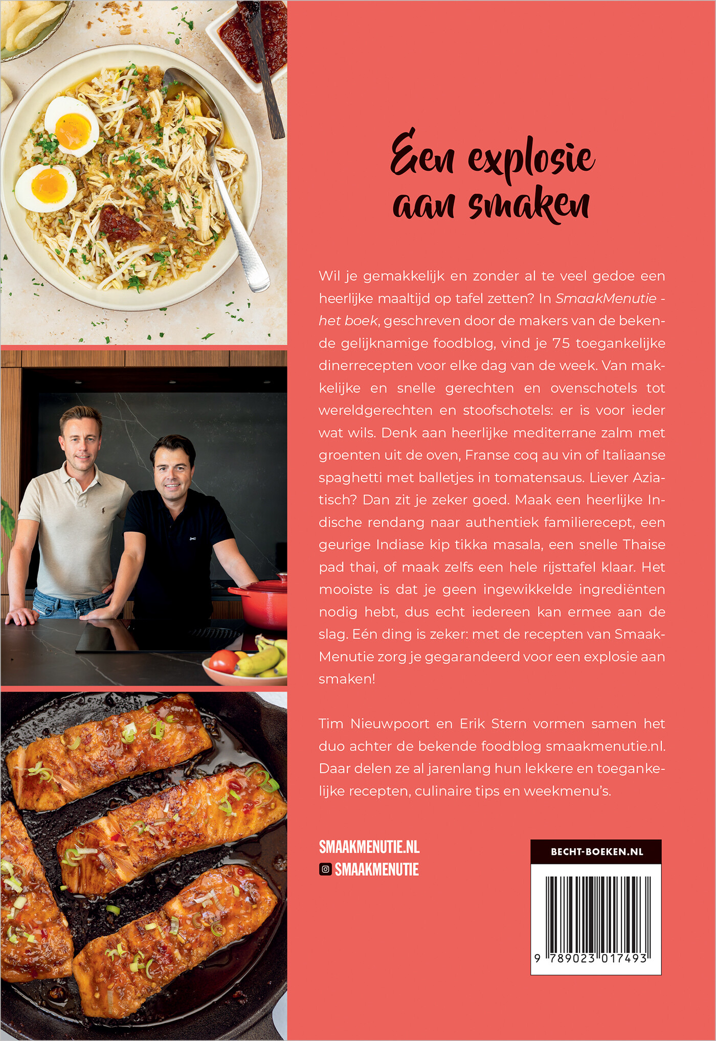 SmaakMenutie - het boek achterkant