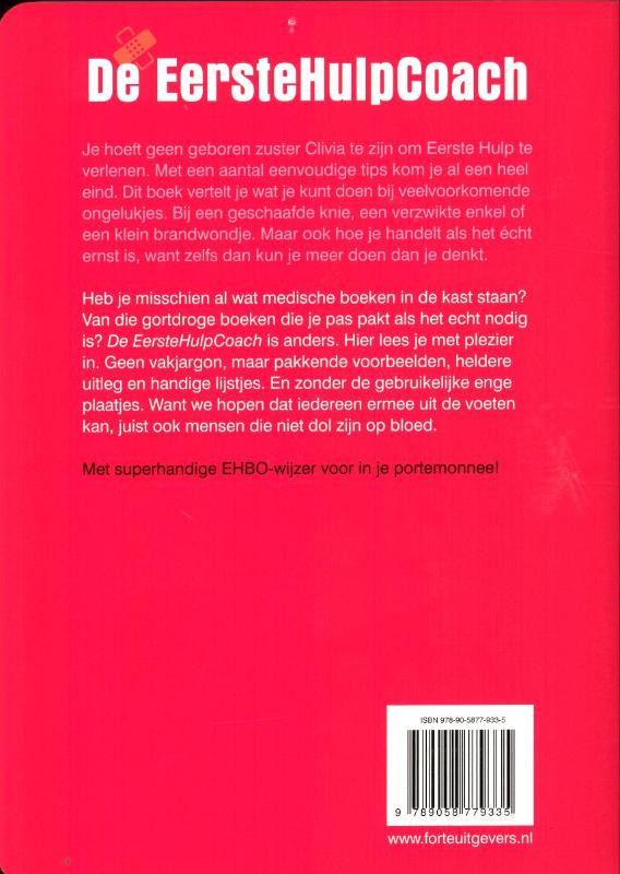 De eerstehulpcoach De eerstehulpcoach achterkant