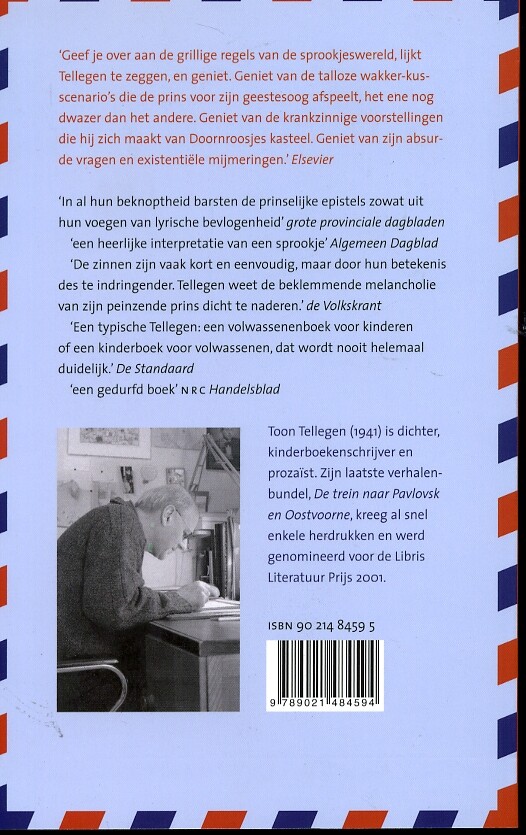 Brieven aan Doornroosje achterkant