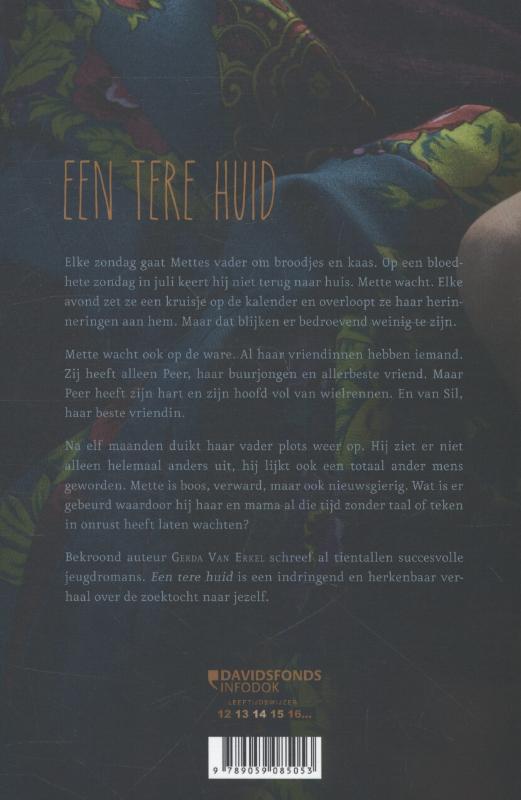 Een tere huid achterkant