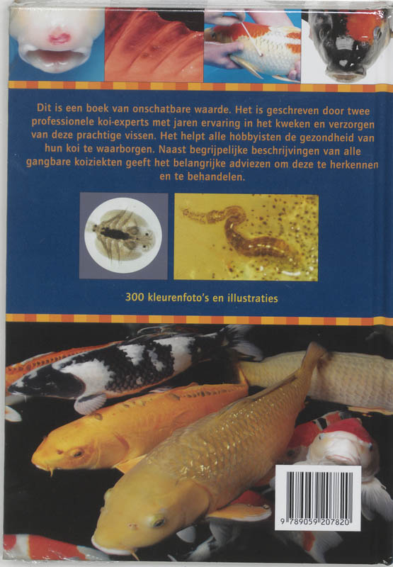 Medisch handboek Koi achterkant