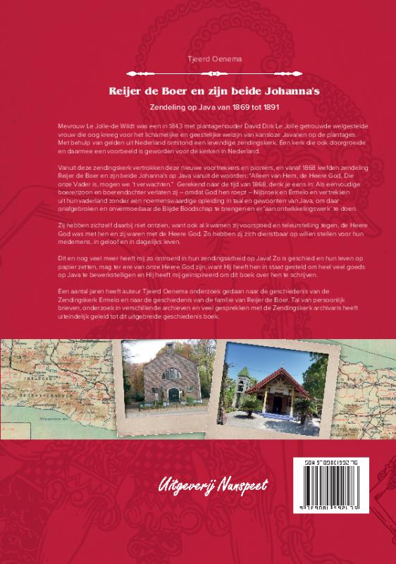 Reijer de Boer en zijn beide Johanna's achterkant