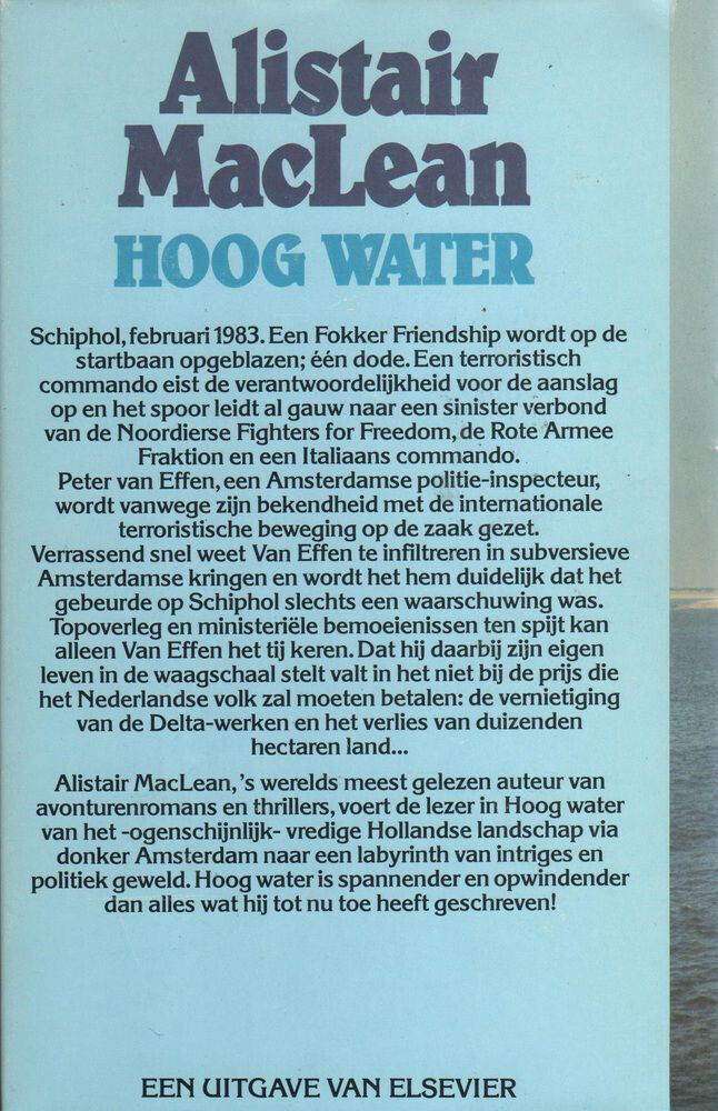 Hoog water achterkant