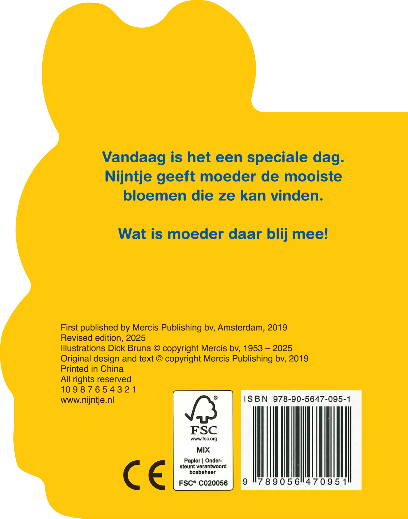 Nijntje en moeder achterkant