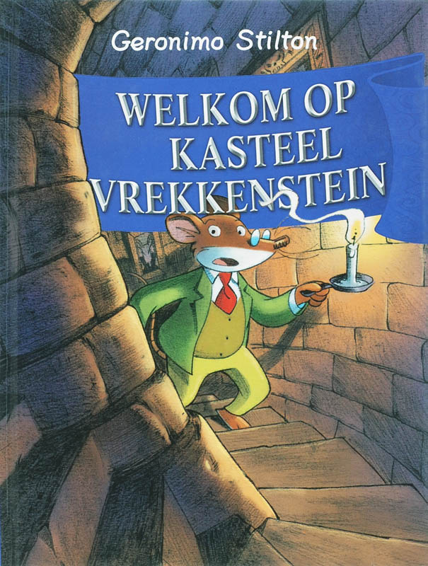 boekenbalie_9789085920458_cover Welkom op kasteel Vrekkenstein / Geronimo Stilton / 28