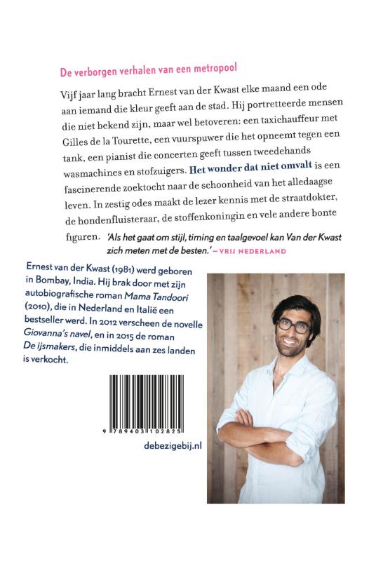 Het wonder dat niet omvalt achterkant