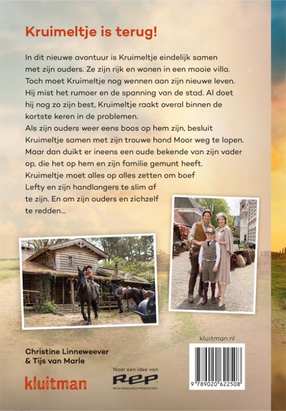 Kruimeltje en de strijd om de goudmijn Kruimeltje en de strijd om de goudmijn achterkant