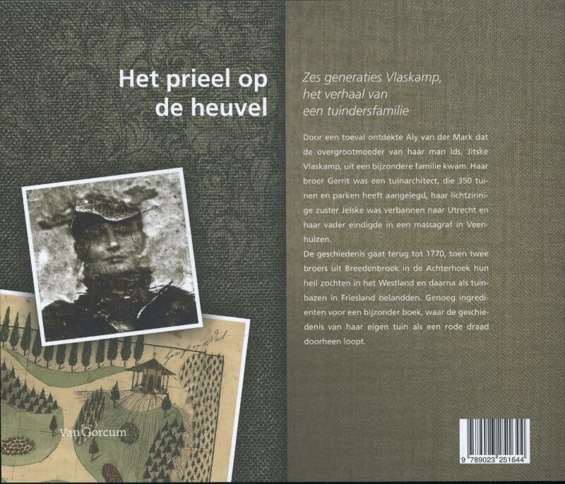 Het prieel op de heuvel achterkant