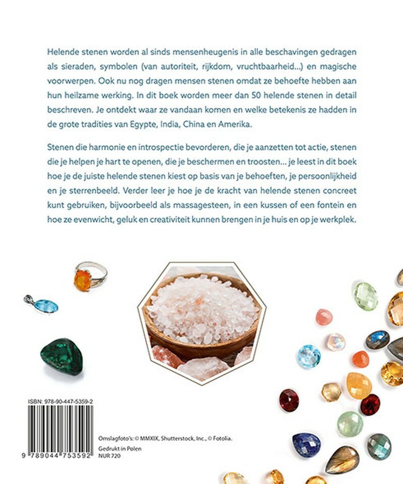 De kracht van helende stenen achterkant