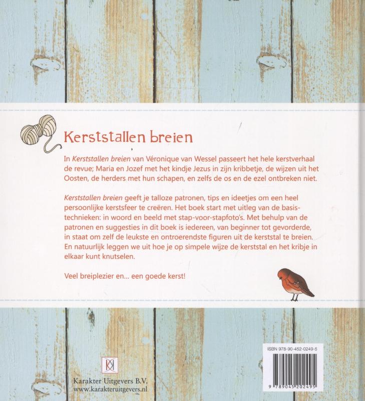 Kerststallen breien achterkant