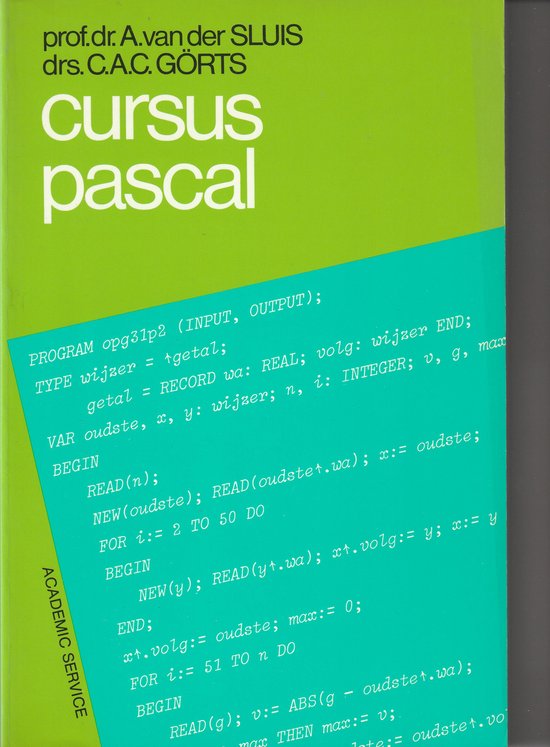Cursus pascal