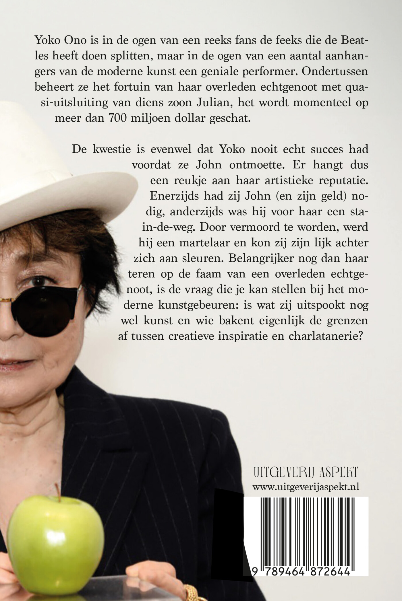 Het verschijnsel Yoko Ono achterkant