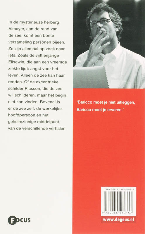 Oceaan van een zee / Focus achterkant