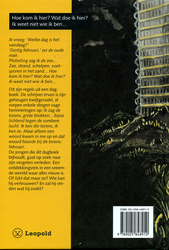 De torens van februari achterkant
