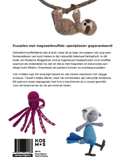 Magneetdieren haken achterkant