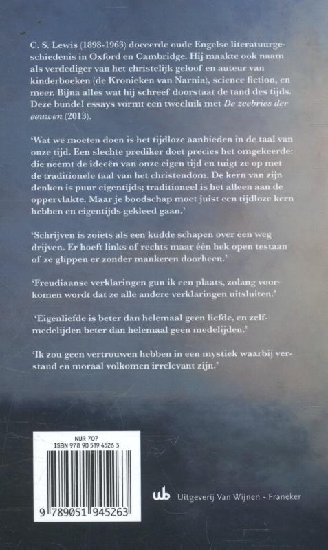 De tijdloze kern achterkant