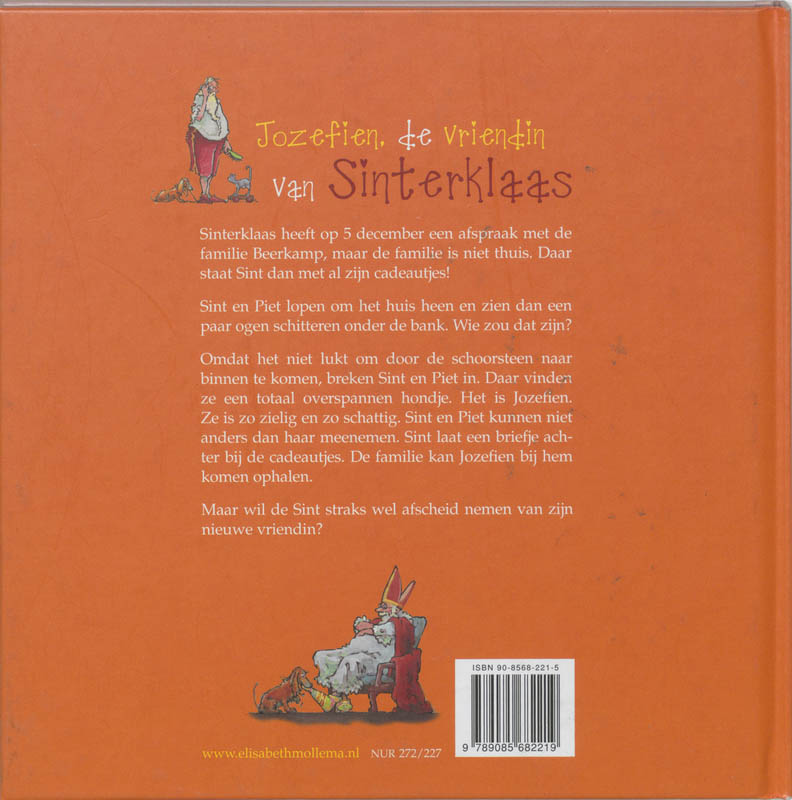 Jozefien, de vriendin van Sinterklaas achterkant