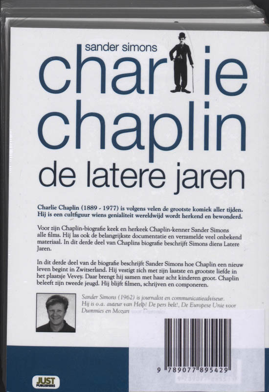 Charlie Chaplin compleet achterkant