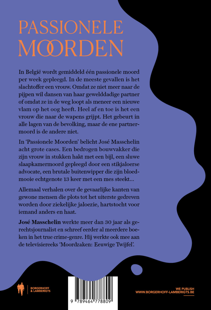 Passionele moorden achterkant