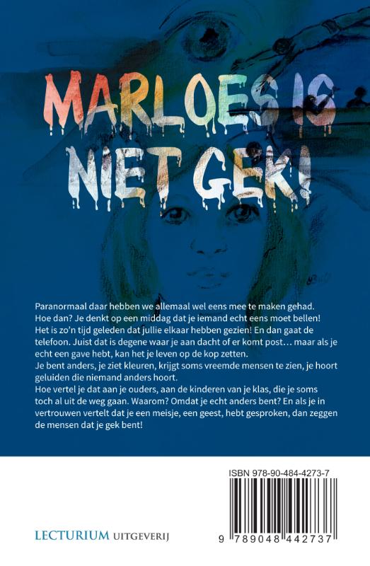 Marloes is niet gek! achterkant