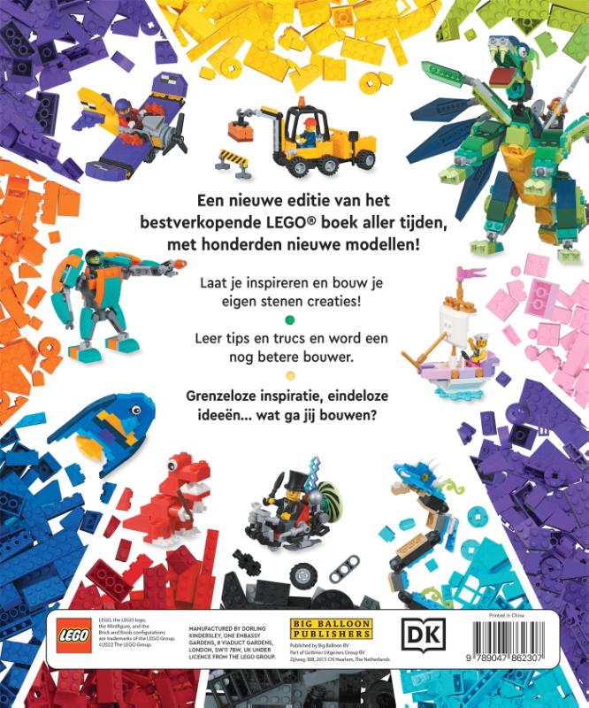 Groot Lego ideeënboek / Lego achterkant