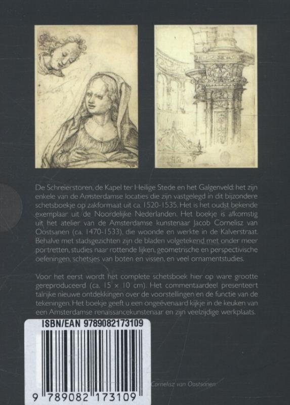 Het vroegste Amsterdamse schetsboek achterkant