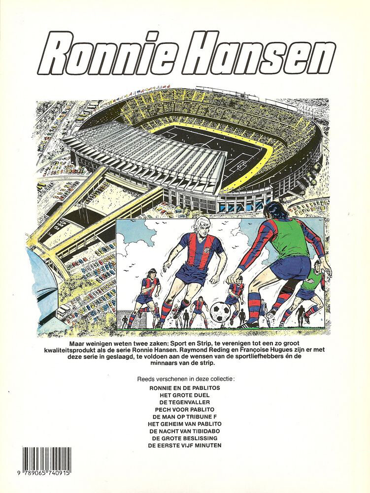 De weddenschap / Ronnie Hansen / 10 achterkant