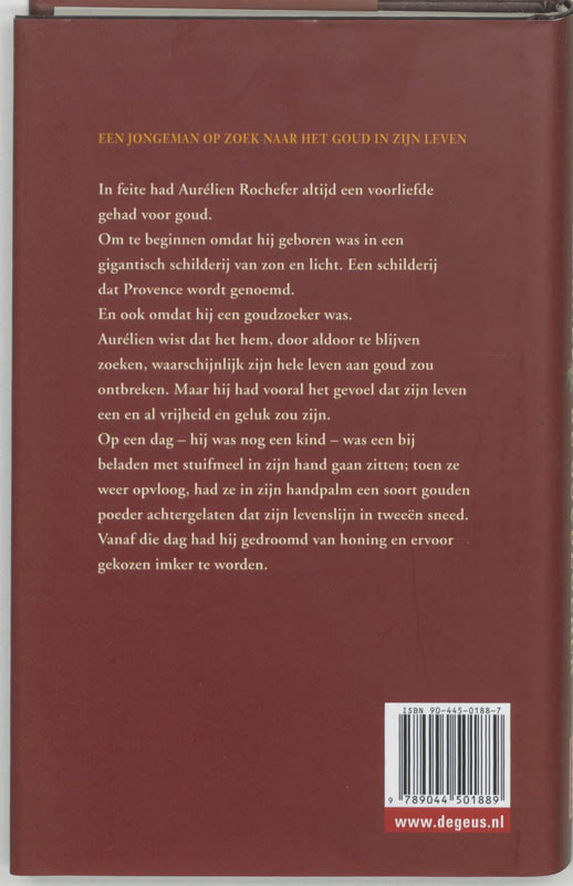 De goudzoeker De goudzoeker achterkant