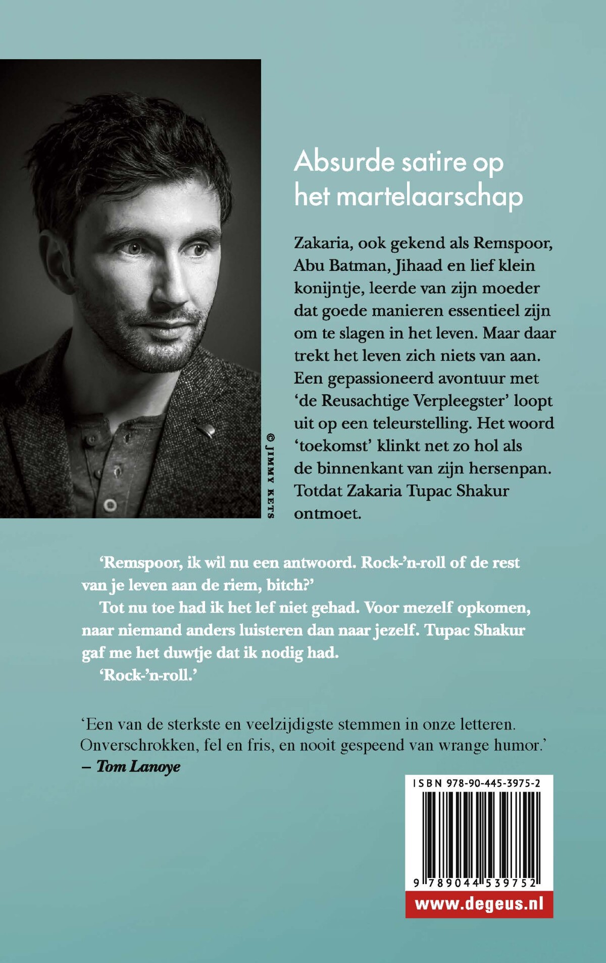 De beloning achterkant