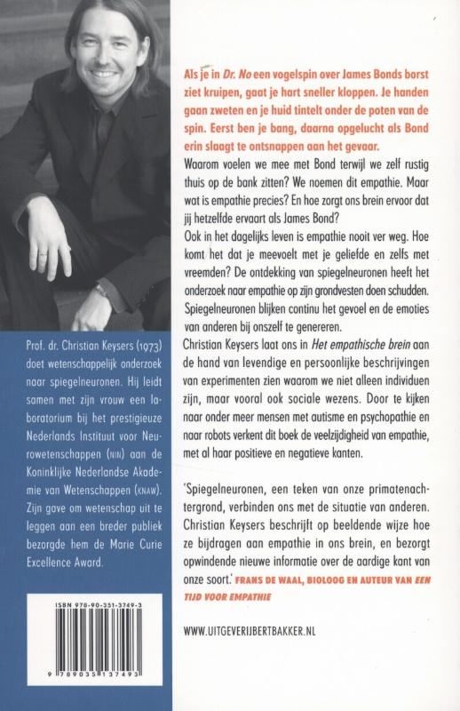 Het empathische brein Het empathische brein achterkant