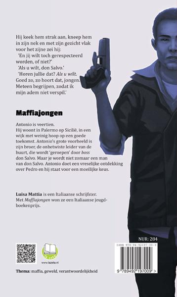 Maffiajongen achterkant