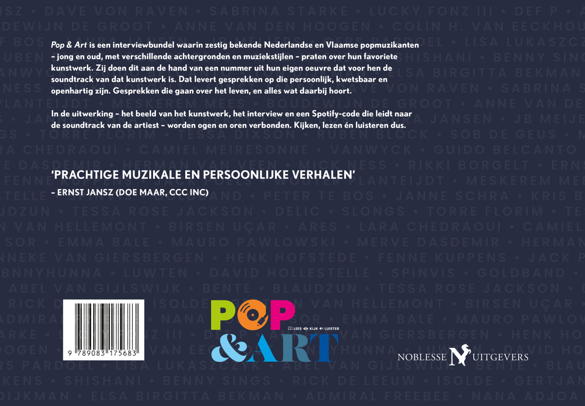 Pop & art achterkant
