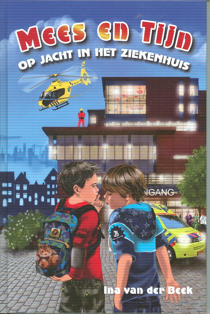 Mees en tijn op jacht in het ziekenhuis