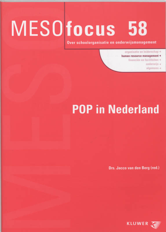 POP in Nederland / Meso focus / 58