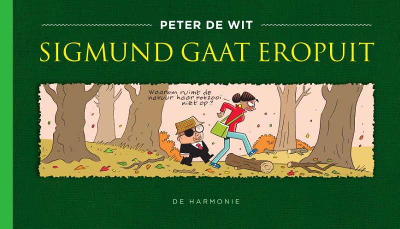 Sigmund gaat eropuit achterkant