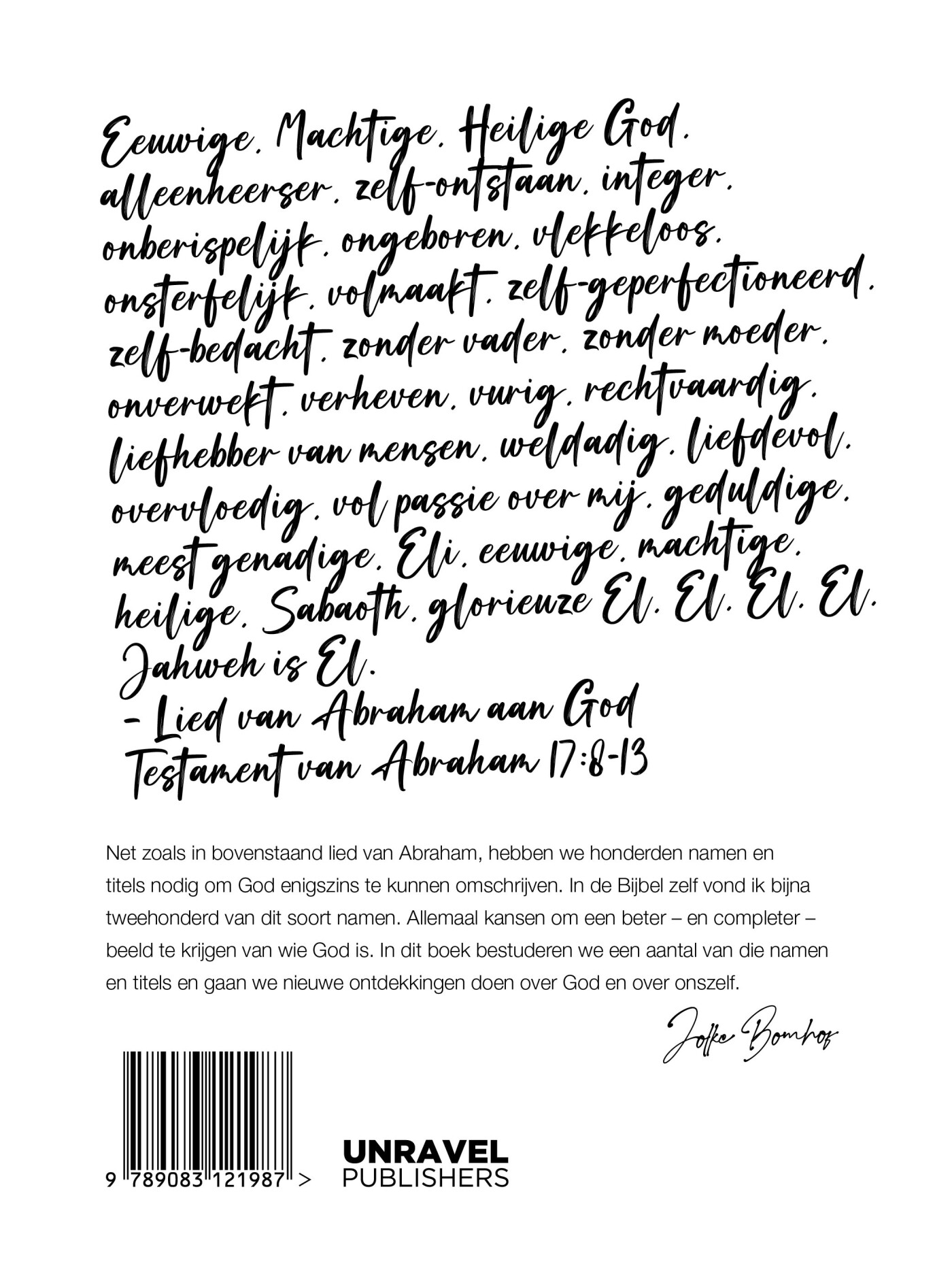 De Leeuw en het Lam achterkant