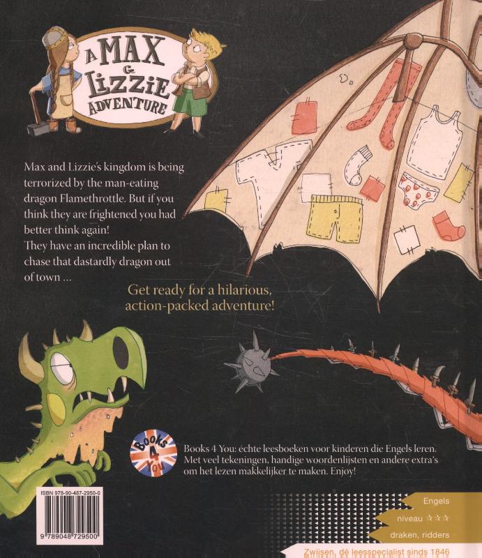 The clockwork dragon / Books 4 You achterkant