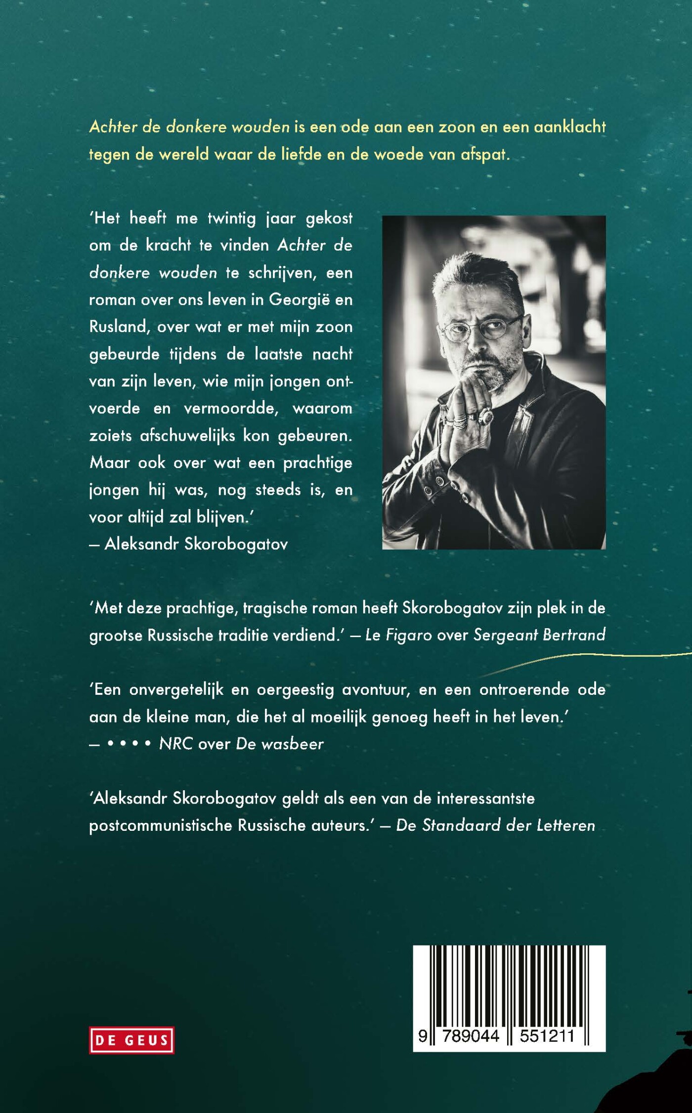 Achter de donkere wouden achterkant