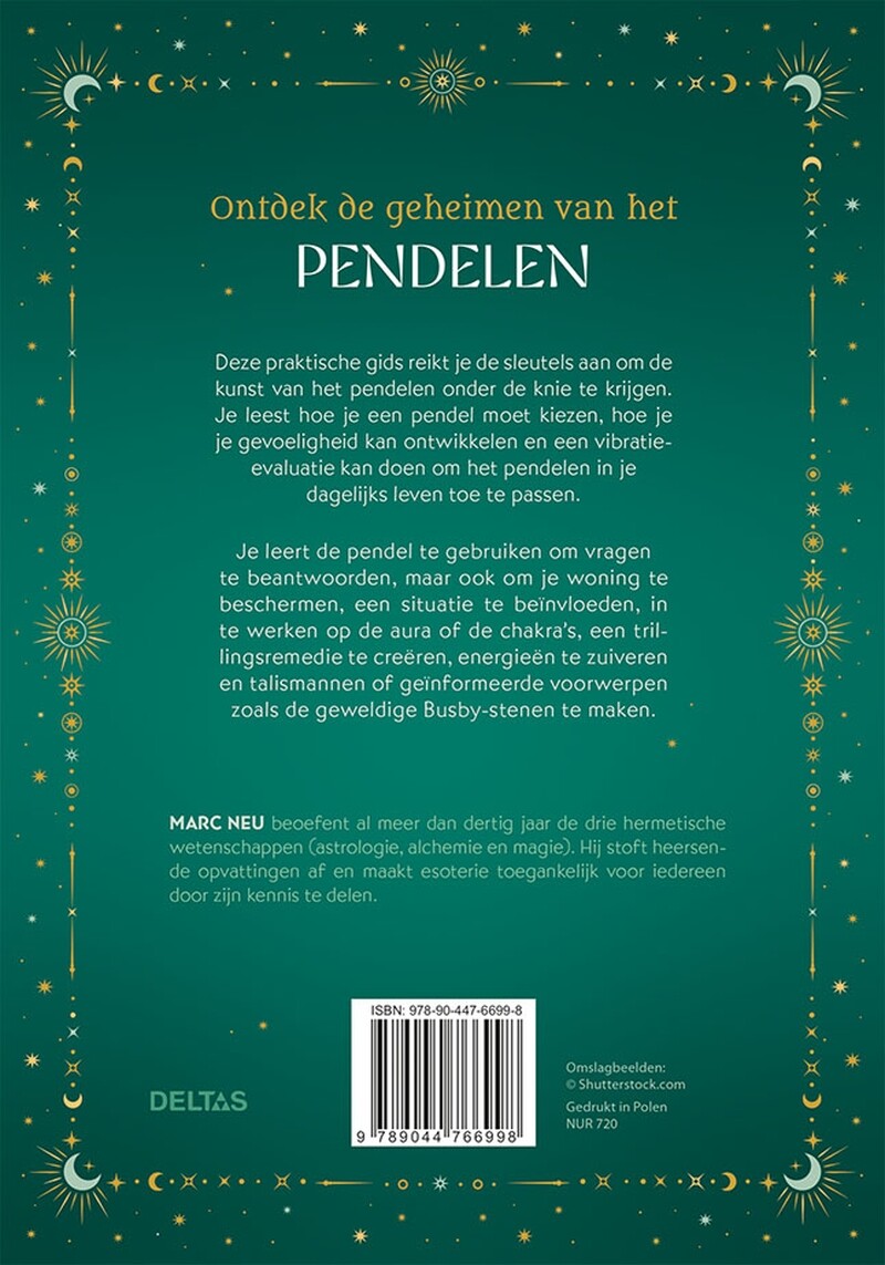 De magie van het pendelen achterkant