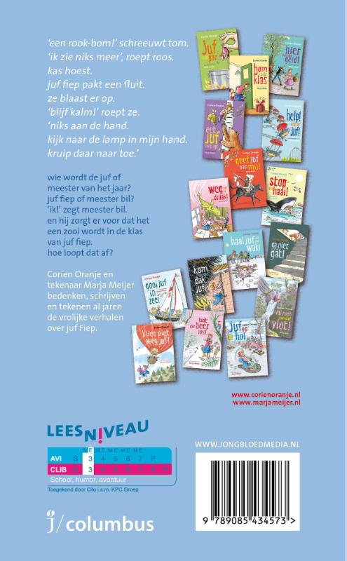 Juf van het jaar / Juf Fiep / 17 Juf van het jaar / Juf Fiep / 17 achterkant