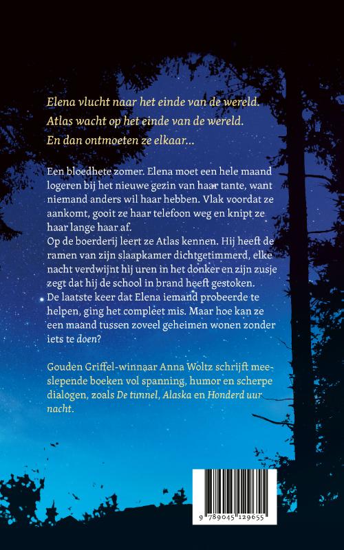 De spin en de sleutel achterkant