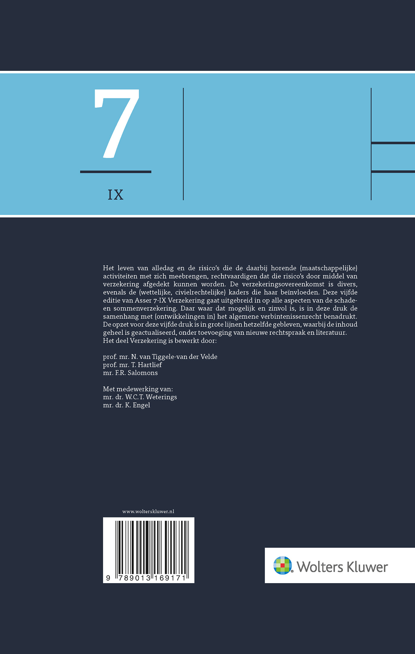 Verzekering / Asser-serie / 7-IX achterkant