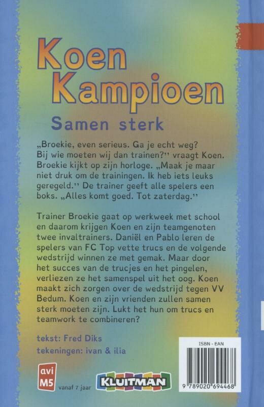 Samen sterk / Koen Kampioen achterkant